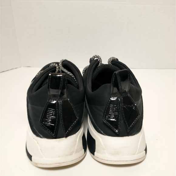 FitFlop Carita‎ Sneaker, Black And White, Women's Size 8, Sporty Lux - Picture 4 of 11